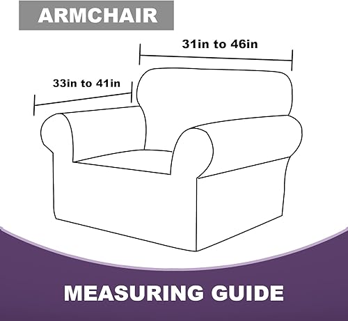 Miniatura 9 de MeilleMaison Funda elástica para sofá 2022, funda para sofá biplaza de 1 pieza, lavable, protector de muebles con parte inferior elástica (sofá