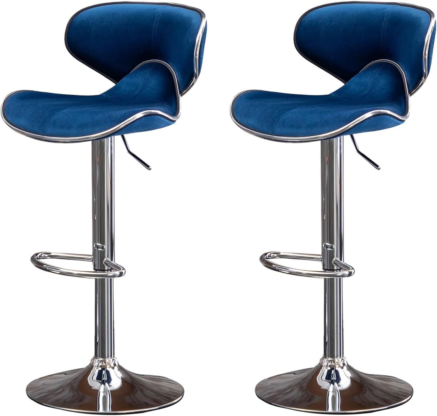 bar Stool Adjustable Height bar stools Counter Height Simple Assembly bar Chair 360 Degree Swivel Barstool Set of 2 for Dorm, Recreation Game Room