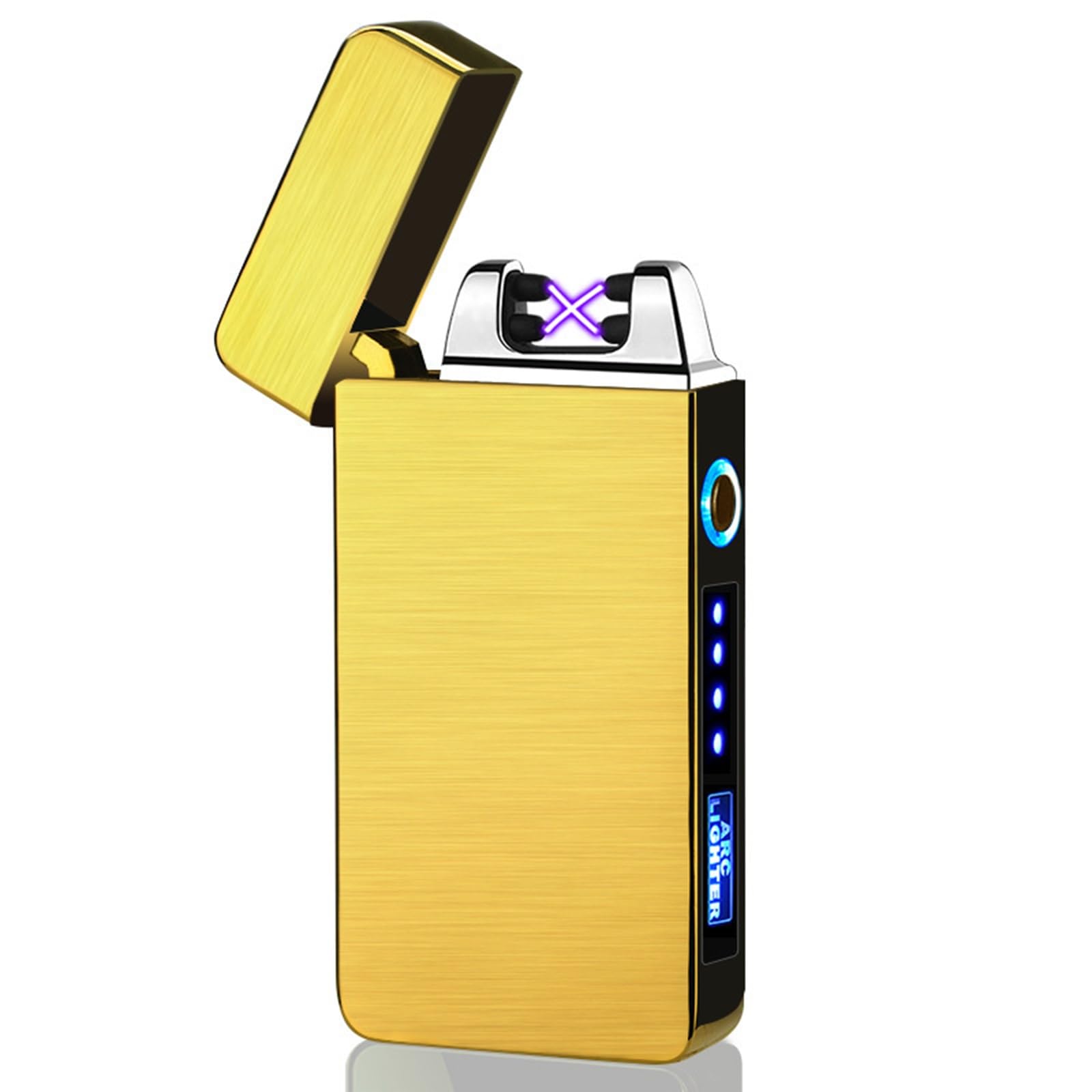 Accendino Elettrico Ricaricabile USB - Antivento, Sicuro, Con Display Batteria - Foto 8