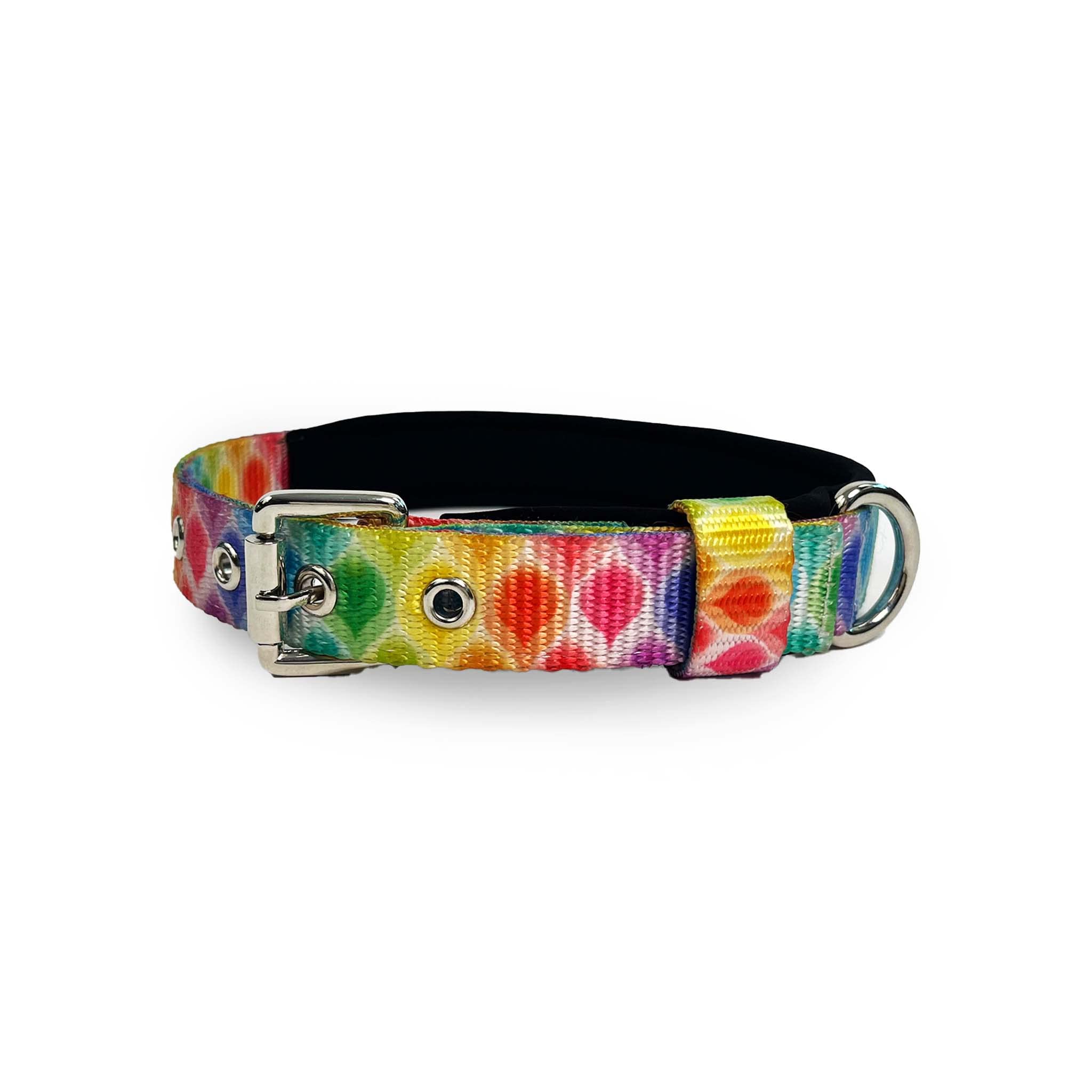 FORFURS Polyester Candy Pop Pin Buckle Collar - Medium, Candy Pop, Dog, 1 x 17 Inches, Multicolor (B09T716DPR) Amazon Price History, Amazon Price Tracker