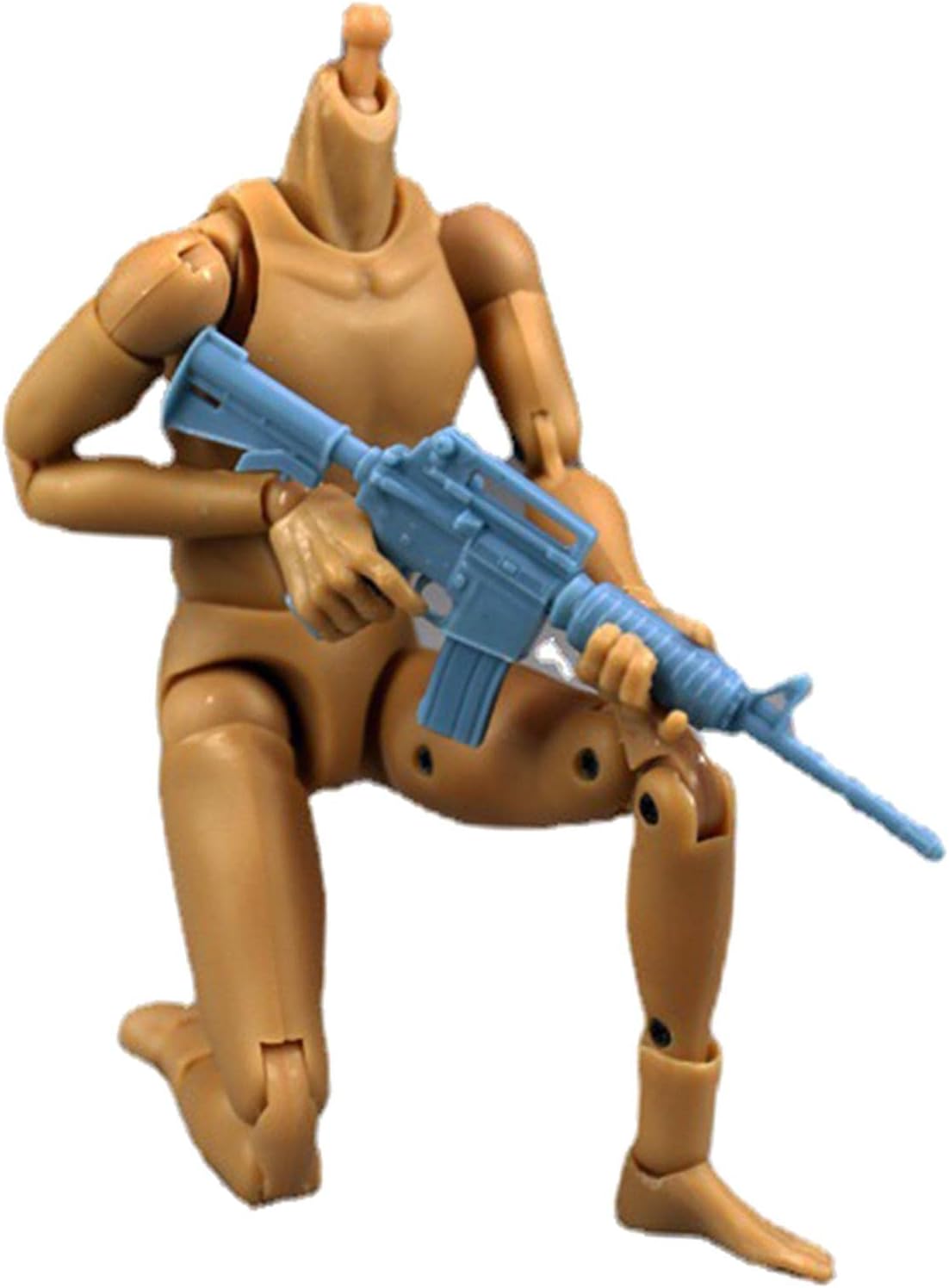 Amazon.co.jp 1/12スケール 男性素体 スケルトン アクションマンフィギュア スペアハンドパーツ付き/446 ホーム＆キッチン