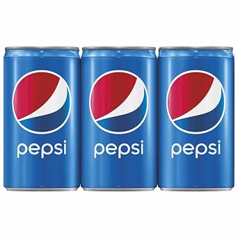 Pepsi Mini-Cans 6 Count, 7.5 Fl Oz Each