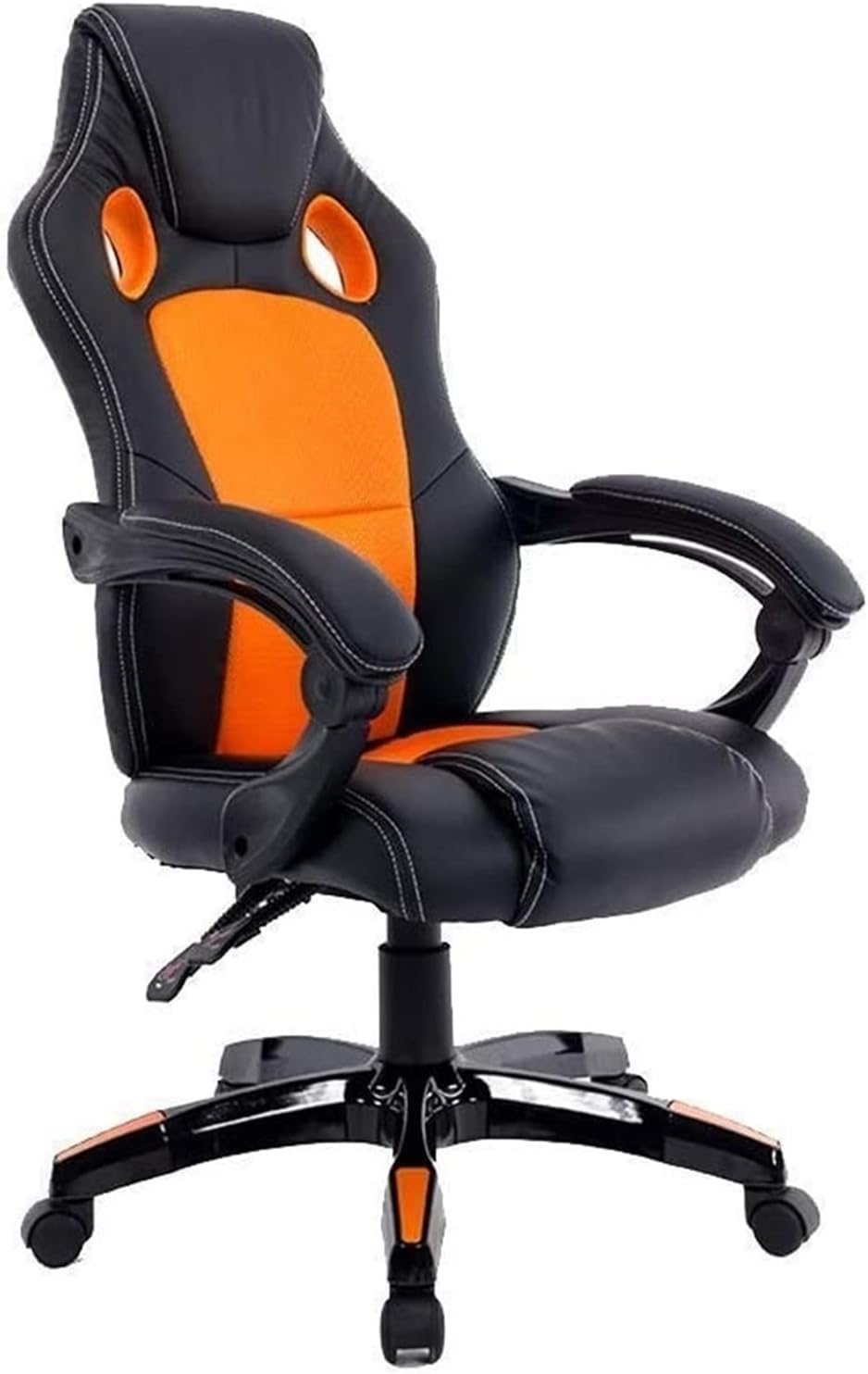 Office Chair Computer Chair High Back Reclining Swivel Chair Gaming Chair Ergonomic Table and Chair Game Chair Armrest Seat Chair (Color : Yellow) Needed