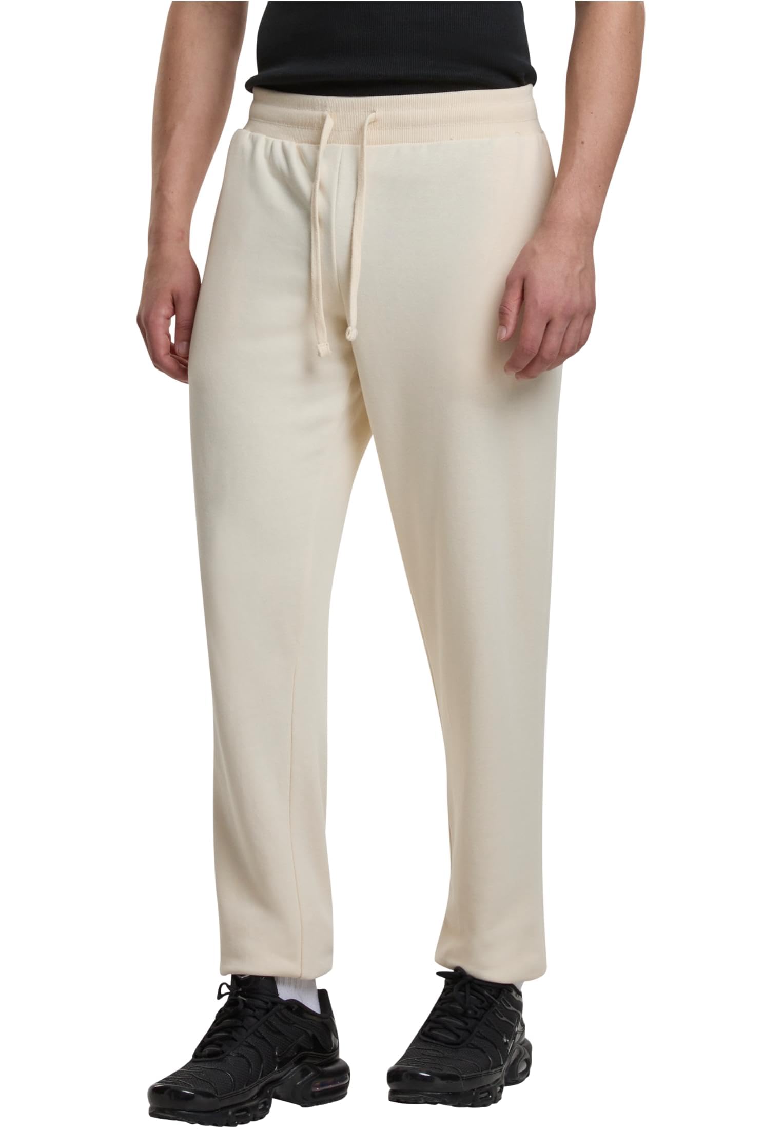 Urban Classics Men's Light Terry Basic Sweatpants Pants, Whitesand,