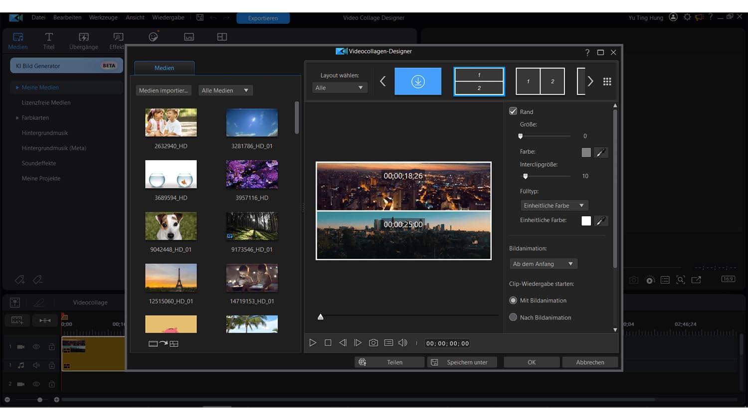 CyberLink PowerDirector 2025 Ultra & PhotoDirector 2025 Ultra Benutzerfreundliches Videobearbeitungsprogramm für PC mit Greenscreen Screen RecorderLeistungsstarkes Bildbearbeitungsprogramm [Box]