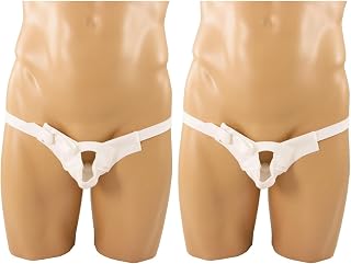 Champion Scrotal Suspensory, Mesh Pouch, Breathable, Non-Elastic (Pack of 2)