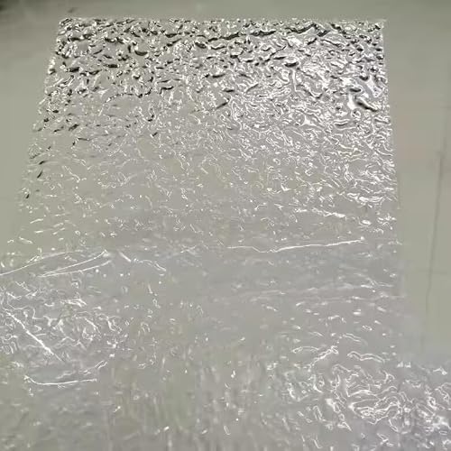 Clear Acrylic Sheets with Stone Texture