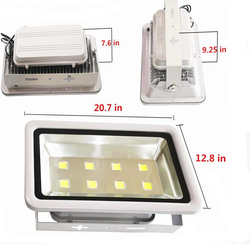 ❤ Crаzу Dеаlѕ LED Outdoor Flood Light 400W-Jiuding Super Bright 6000K Waterproof LED Security Light Daylight White Light Equivalent to 2000W Halogen lamp for Home Decoration Garage Lighting Uр Tо 50% оƒƒ LED Outdoor Flood Light 400W-Jiuding Super Bright 6000K Waterproof LED Security Light Daylight White Light Equivalent to 2000W Halogen lamp for Home Decoration Garage Lighting