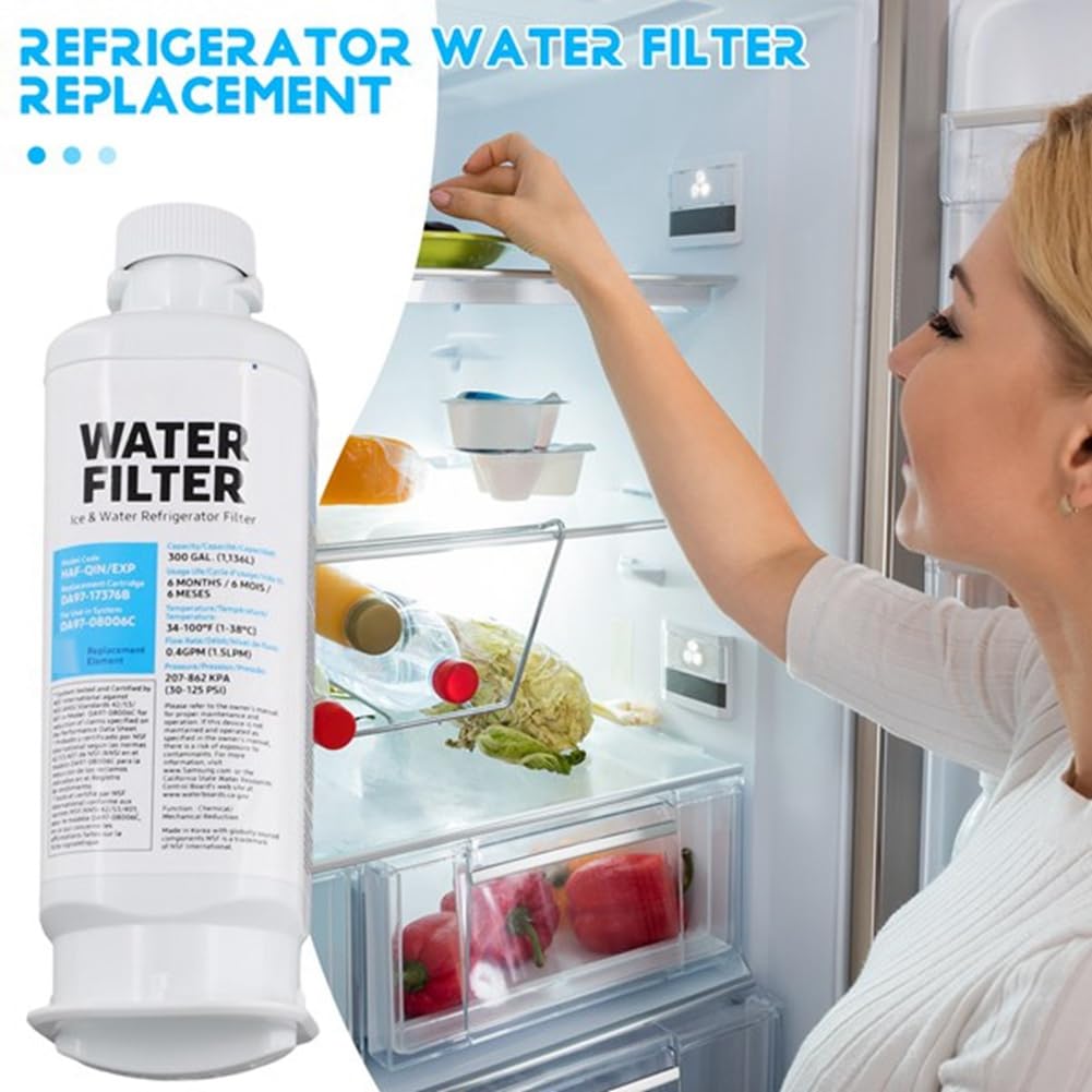3 pezzi DA97-17376B Filtro 'acqua per frigorifero Elemento filtrante 3 strati di filtrazione efficace
