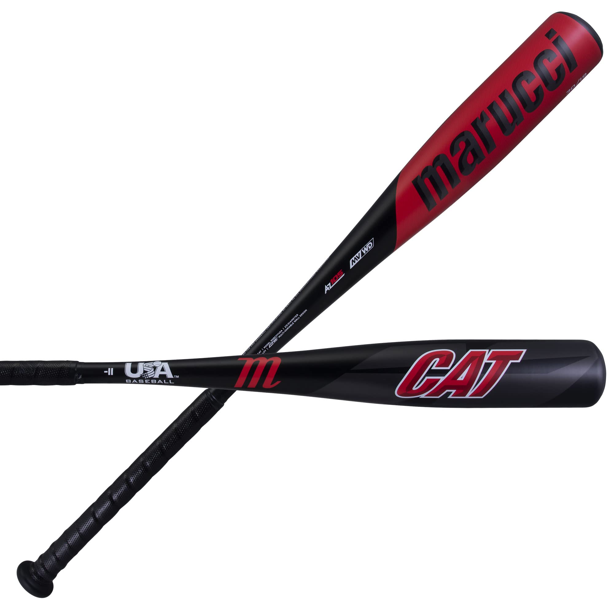 MarucciCAT Aluminum USA Aluminum Baseball Bat 2.5" Shaft