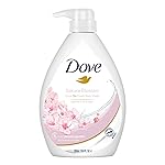 Dove Refreshing Sakura Blossom Body Wash with Himalaya Pink Salt for Replenished Skin, 1L
