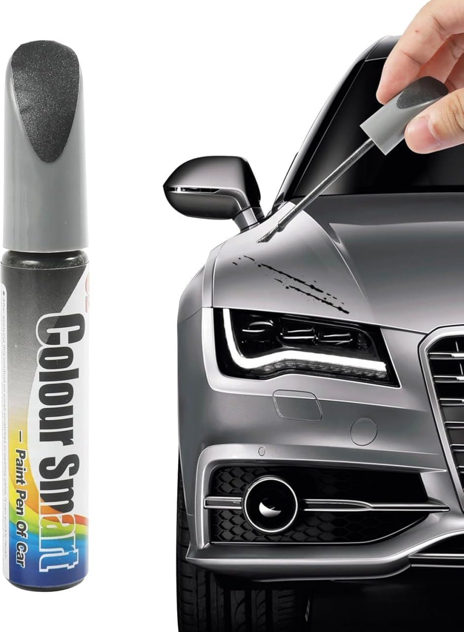 Homery Automotive Car Scratch Remover Touch Up Paint Pen For Cars It's Repair Deep Scratches Special-Purpose White Universal (Grey)-image-39