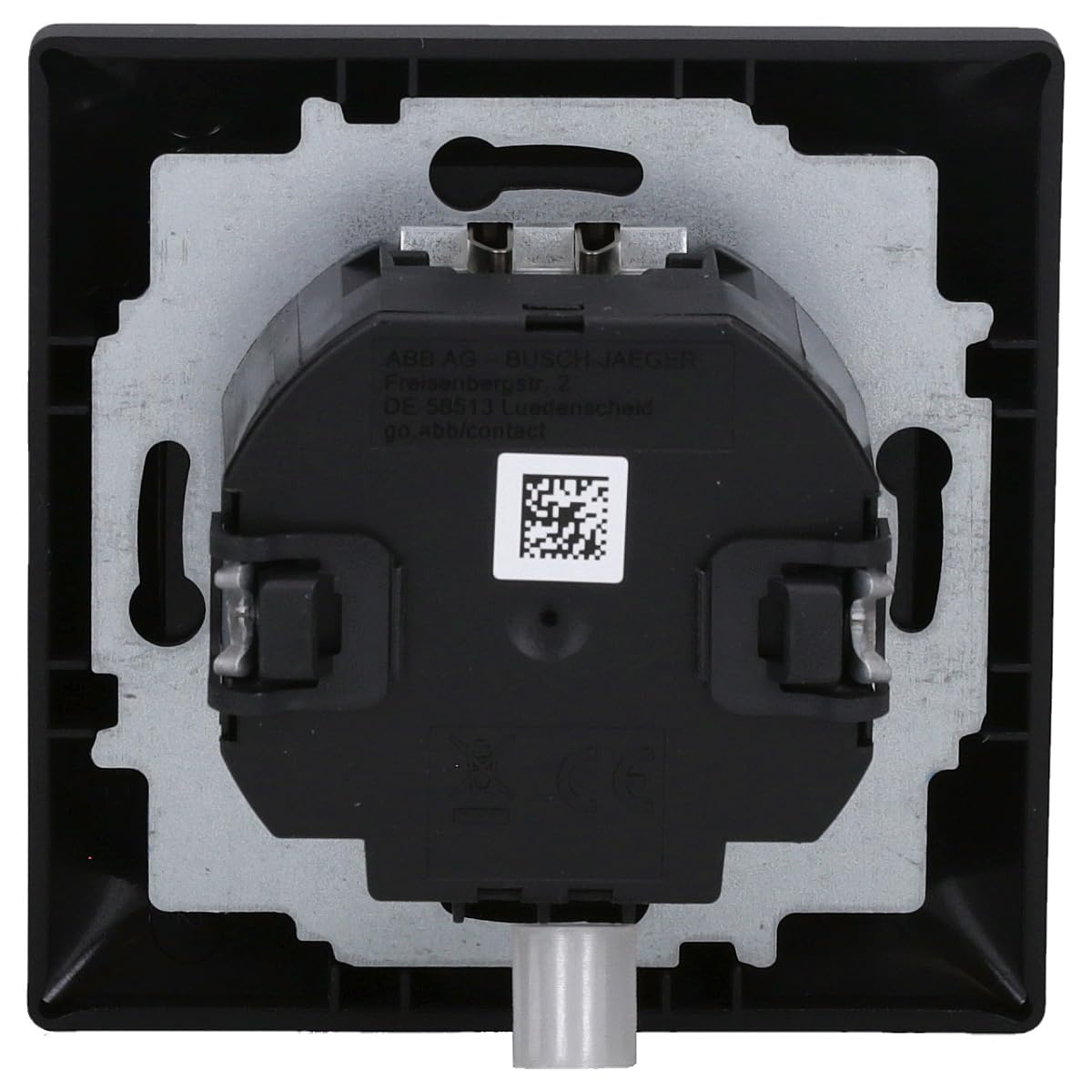 Busch-Jaeger 64761 UJ-915 Busch-Wächter 180 Basic-Sensor | und Relais-Einsatz flex Komplettset Schwarz matt Busch-balance SI 2CKA006800A3226