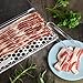 GlossyEnd Bacon Keeper Storage Container with Tong, Deli Meat Storage Container with Perforated Tray for Freshness, Clear Durable Plastic - Dishwasher and Freezer Safe - Size: 11” x 6.5” x 2”