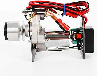 40A Powerful Remote Control Engine Starter, 40-400 Grade Methanol Engine for 15CC-80CC Gasoline Engines, Airplanes and Helicopters, 6:1 Gears