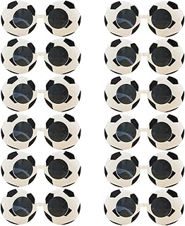 Soccer Sunglasses 10pcs, Sports Theme Party Decorations, 2026 World Cup Photo Booth Props