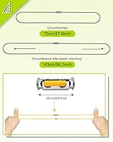Vista 6 de Bandas para Bote de Basura Diseño Cord Lord Ajustables Grandes Bandas de Goma para Bote de Basura Se Ajustan a Botes de Basura de 8-33 Galones