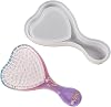 Comb Silicone Mold Jewelry Crafts Resin Casting Mould Cute Hairbrush Epoxy Resin Molds for Hair Styling Comb