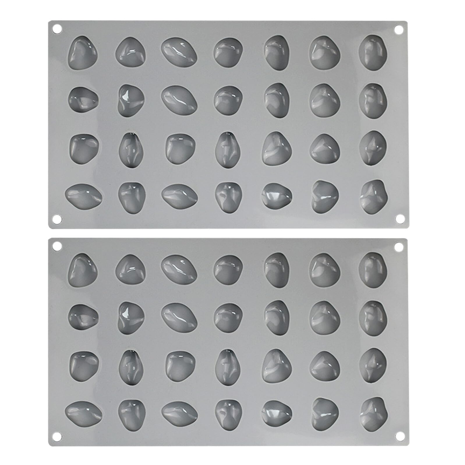 2 Moldes De Silicona Para Jabón Moldes Para Hornear Para Esferas De Chocolate Para Dulces De Chocolate Para Hornear De Cocina Para Cubitos