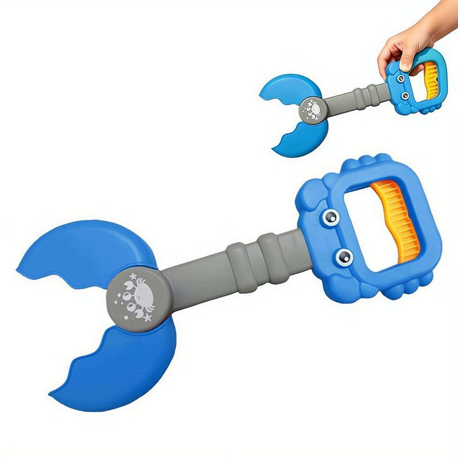 Sand Digger, Plastic Sand Digger Grabber Toy, Sand Jaw & Claws Toy - Big 10" Plastic SandDigger Grabber & Beach Claw, Kids Sandbox Toy for Toddler Boys Girls