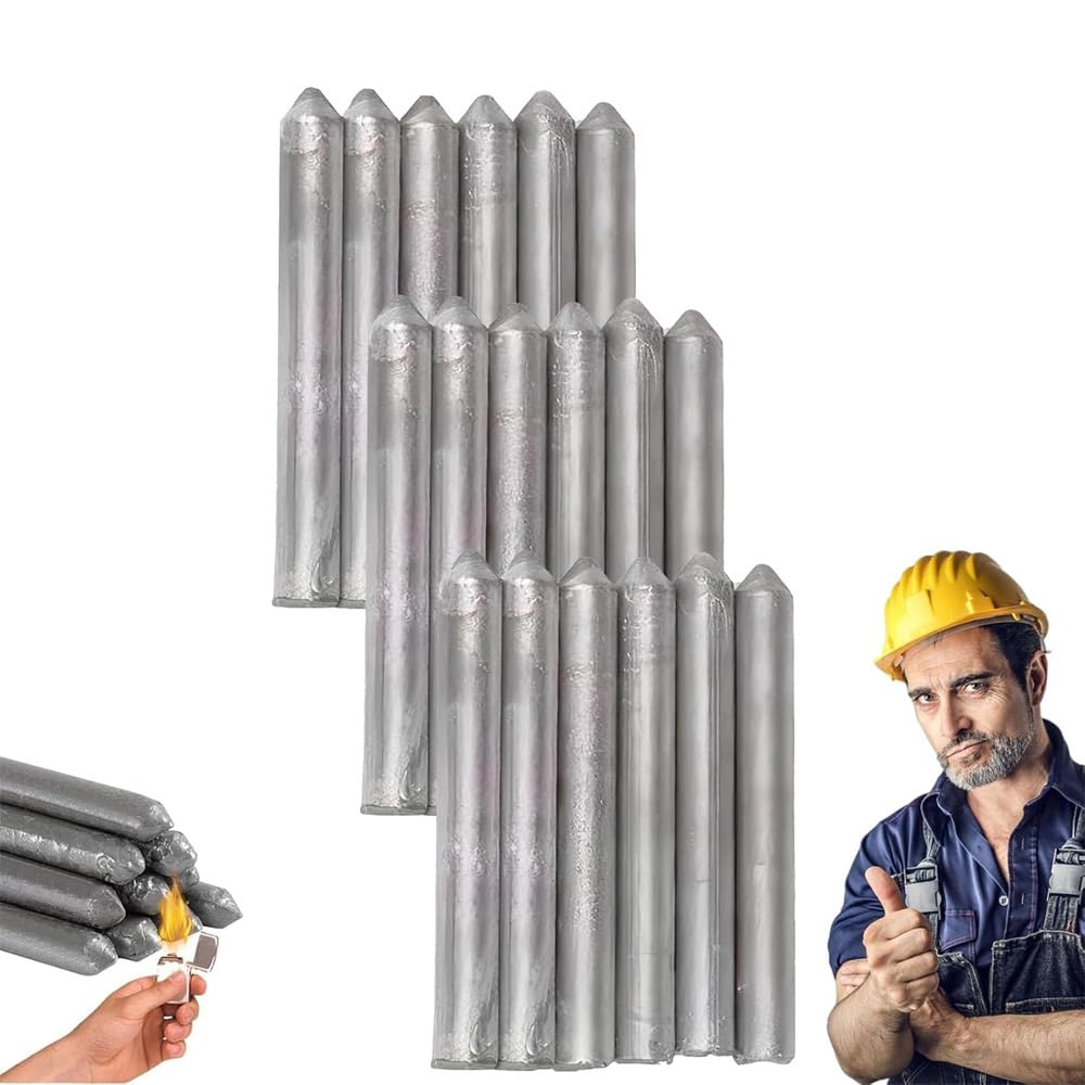 Low Temperature Universal Welding Rod, 2026 New Metal Universal Low Temperature Easy Melt Welding Rods, Lighter Welding Rod,Easy Welding Rods for Metal Welding,Aluminum Welding Rods (18 Pcs)