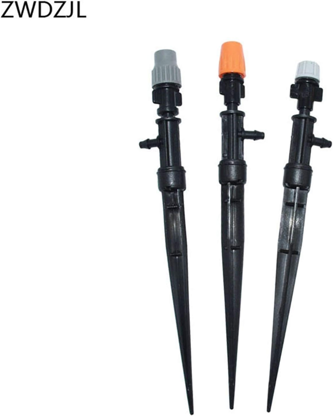 Irrigation Dripper Greenhouse Drip Irrigation Atomizing Nozzle Bracket Garden Hose Sprinkler Nozzle Cone Watering Plant Garden Watering 35pcs (Color : Random Color)