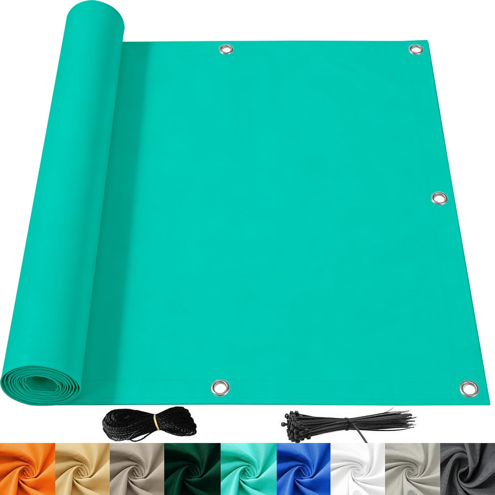 Brise vue renforcé et opaque protection UV résistant au vent