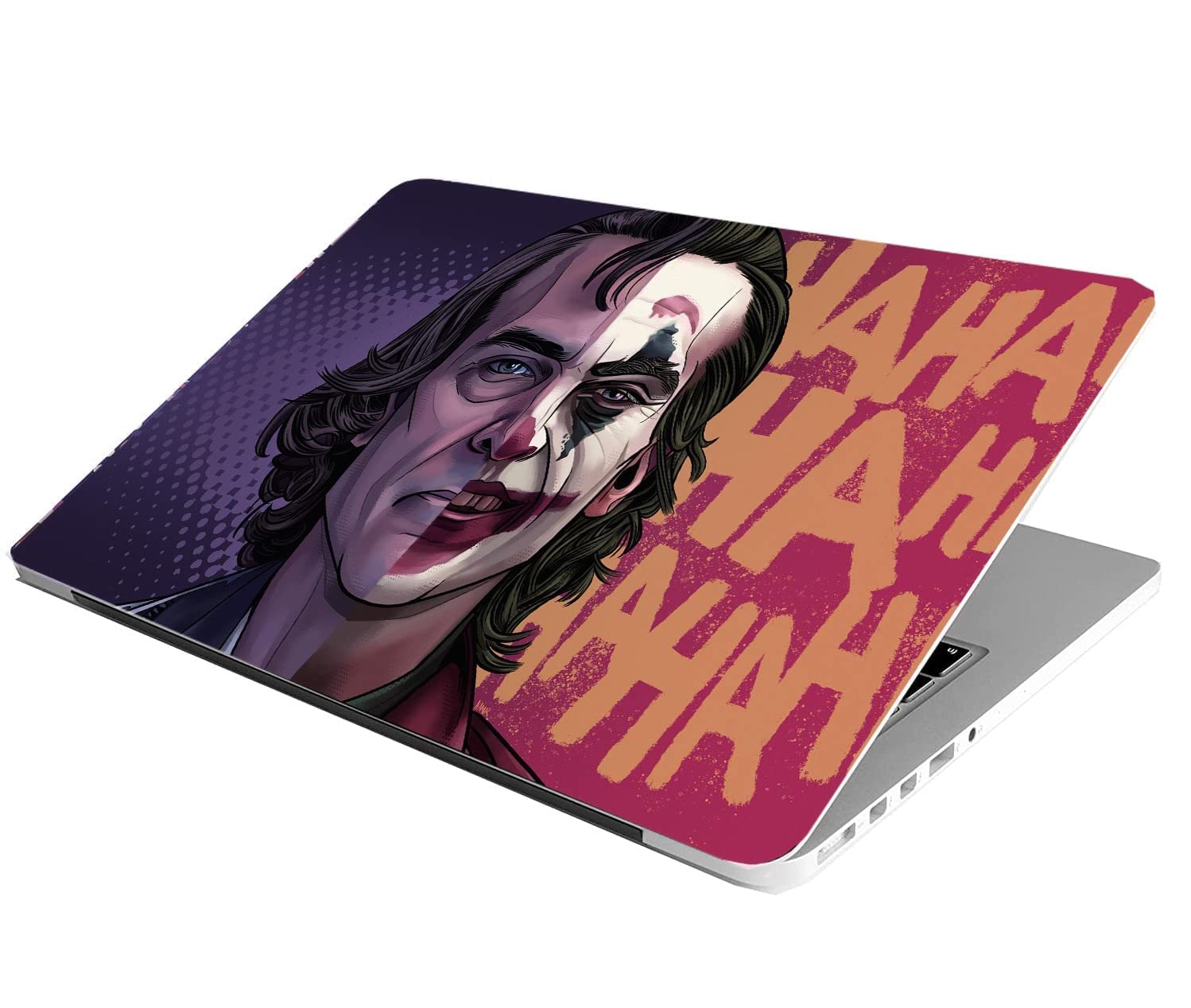 ANCIARY Laptop Skin Stickers HD Quality Sticker for Laptops Upto 15.6" Compatible with Apple/Dell/HP/Lenovo/Acer/Asus/Sony (Dustproof|Waterproof|Scratchproof|Reusable) - Joker HA EDS1
