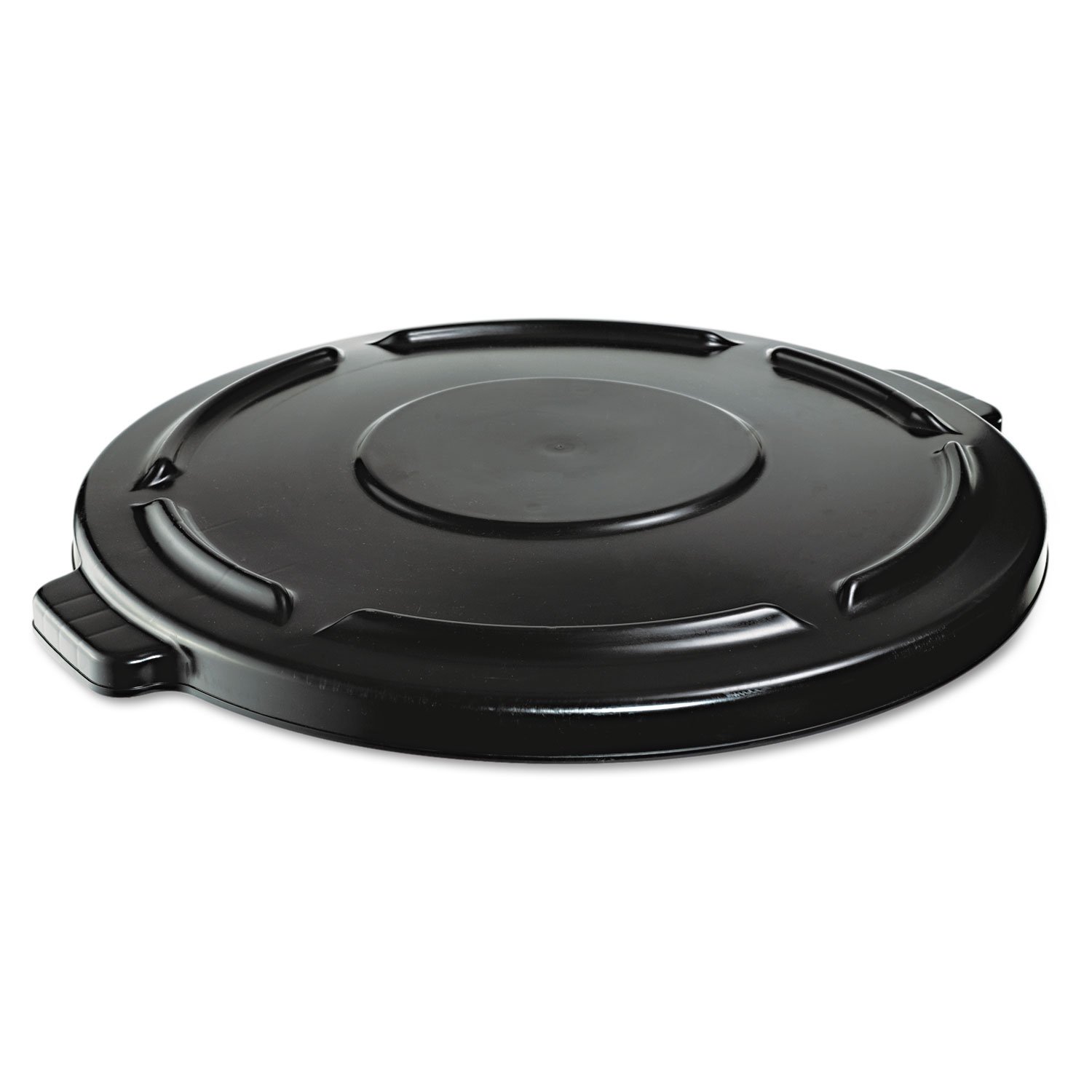 Rubbermaid Commercial 264560BLA Vented Round Brute Lid 24 1/2 x 1 1/2 Black
