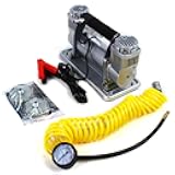LIKARVA Air Compressor 12V 480W Heavy Duty Air Pump Tire Inflator 150PSI Double Cylinder Pump Air Compressor Pump High-Power Car Tire Inflator USA