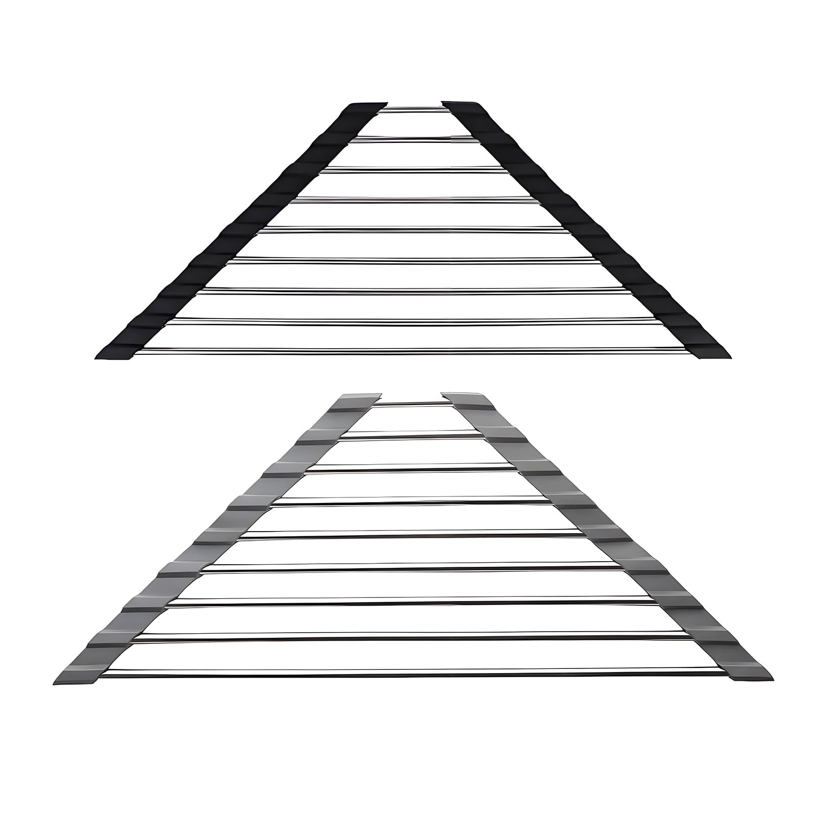 MURYE 2Pack Foldable Triangles Drainer Foldable Stainless Steel Kitchen Sink Organizers for Utensils and Sponges Triangles Drying Rack
