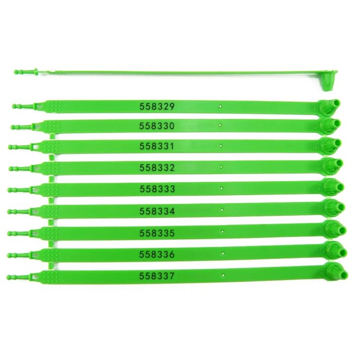 Buy 1000 pcs Numbered Plastic Security Seals Tamper Proof SelfLocking