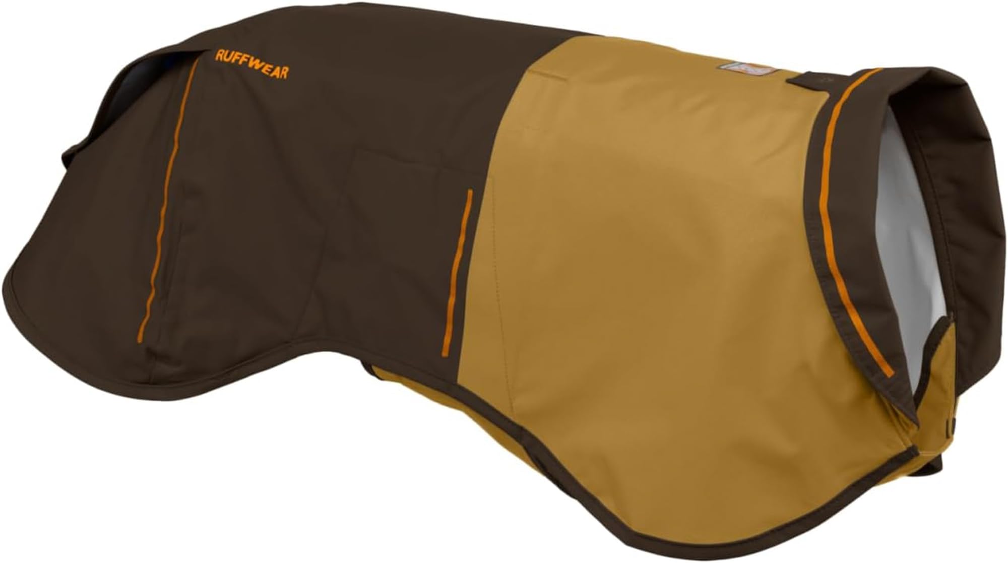 RUFFWEAR Dog Rain Jacket, Waterproof, Windproof, X-Small, Earth Brown - Image 2