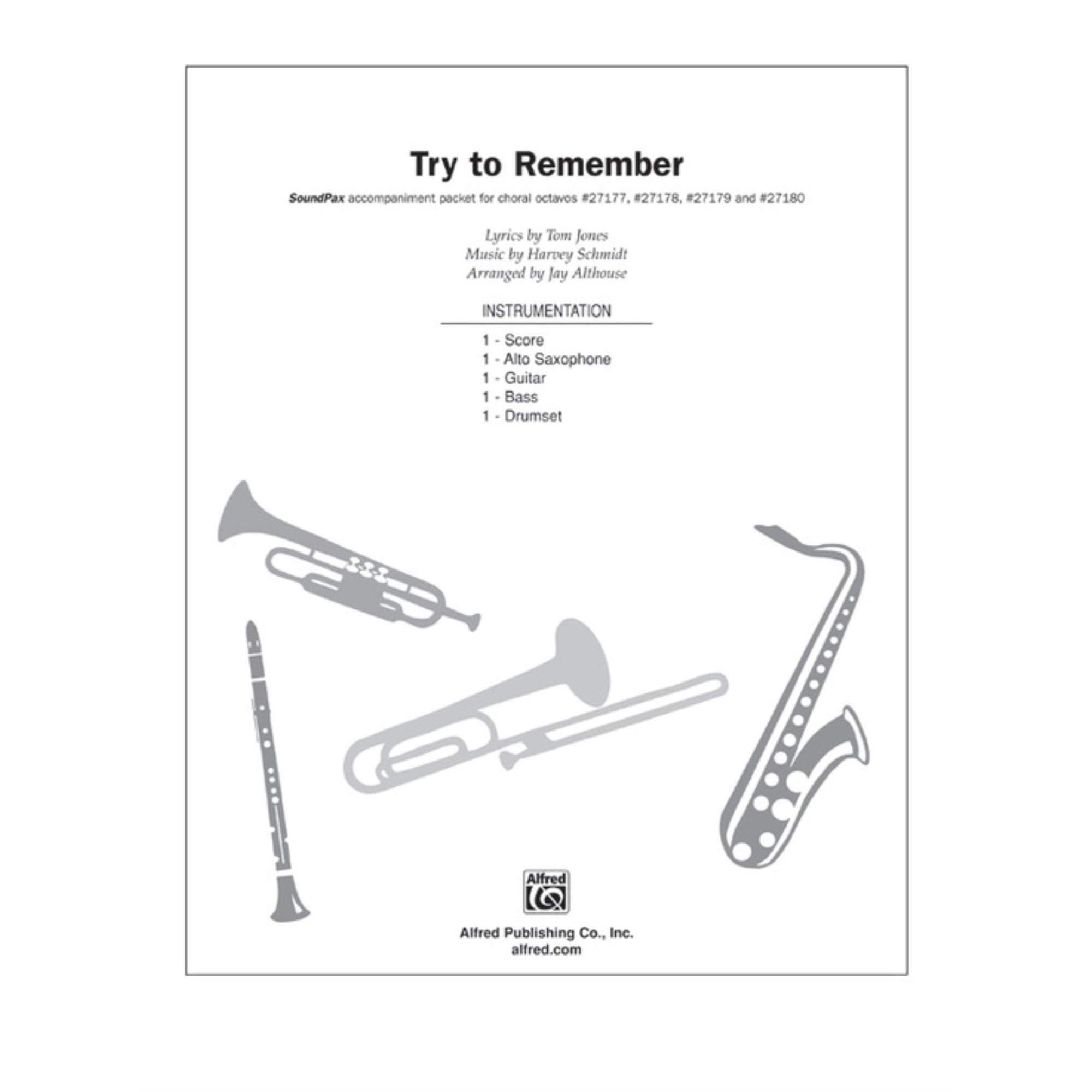 Harvey Schmidt: Try to Remember