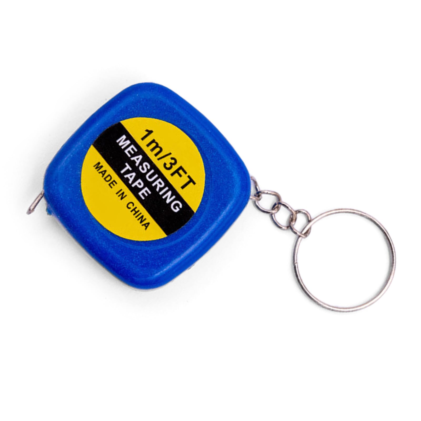 Jiingekk Blue Auto Retracting Small Size Tape Measure 1M Portable Pocket Size For Clothing Measurement Double Scale Tape Measure Body Measuring
