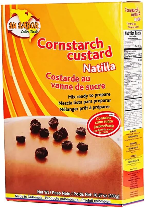 - Su Sabor Corn Starch Custard Natilla 10.57 oz 300g