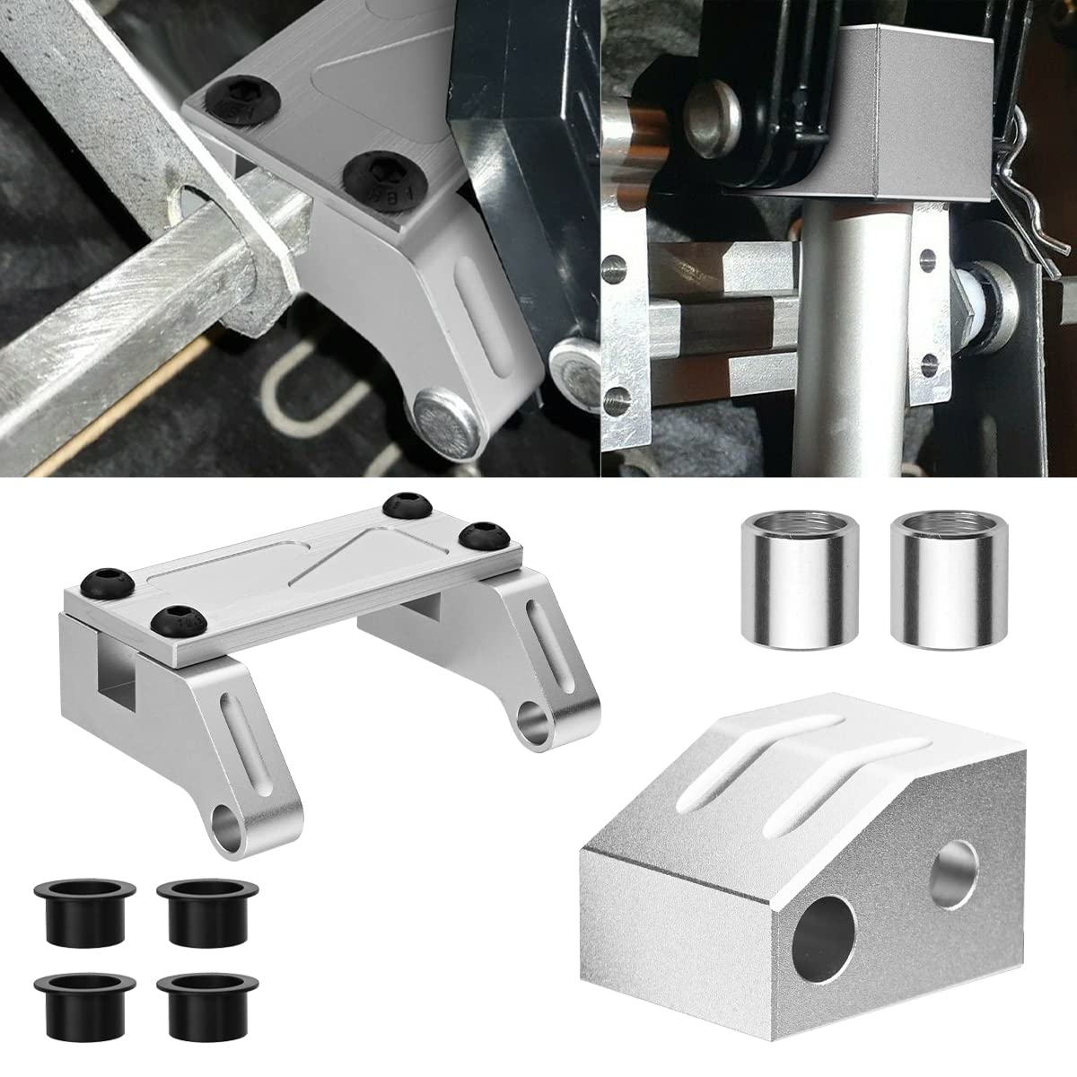 Canitu Metal Motor End Clevis Mount Toggle and Drive Toggle Bracket Fits for La-Z-Boy/for Lazyboy for Power Recliners, Includes 4 Elastic Wear Bushings, Upgraded Replacement Parts