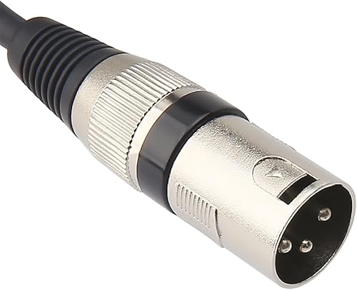 Miniatura 3 de Disino Cable de interconexión de señal equilibrada TRS a XLR macho de 14 de pulgada a cable de conexión XLR - 6.6 pies