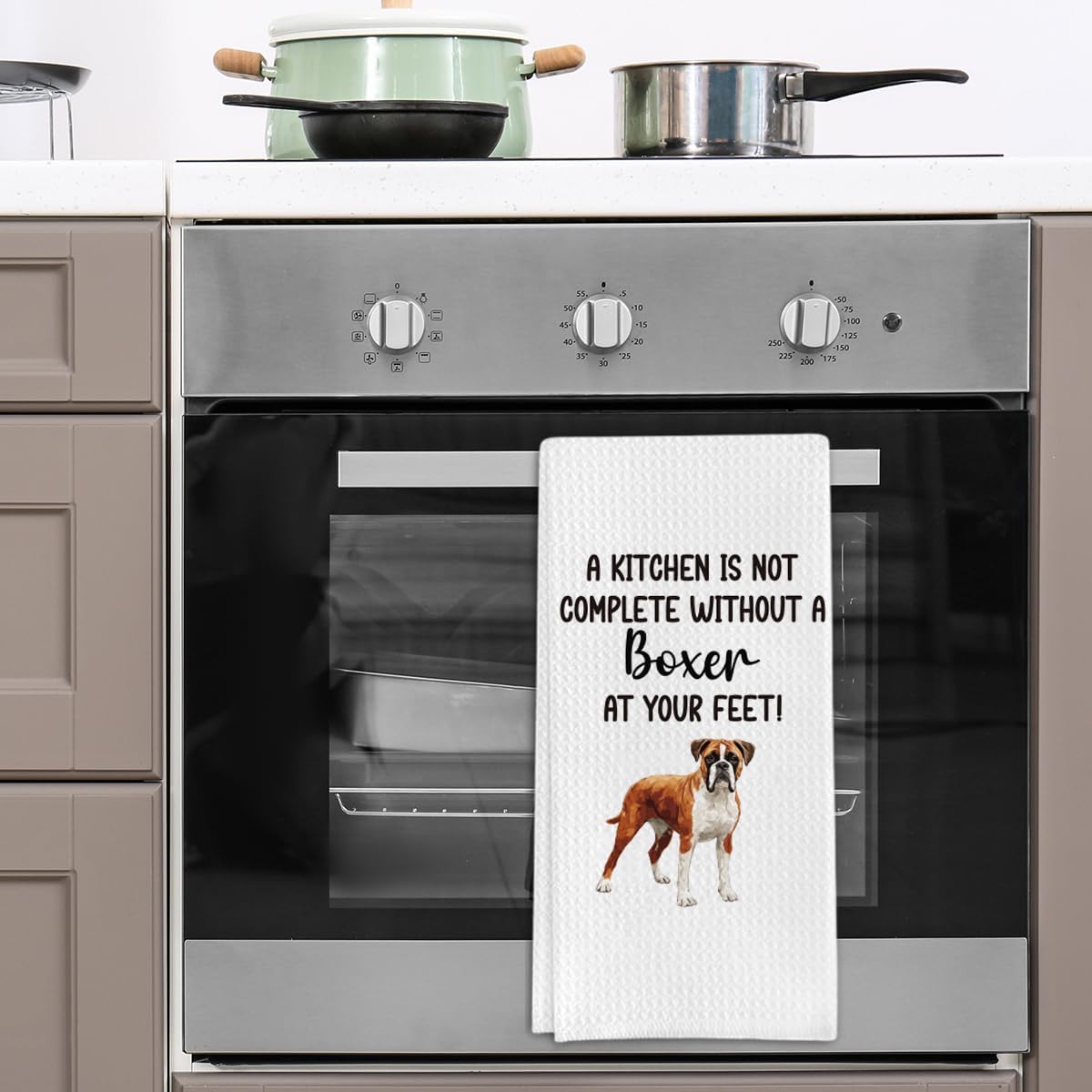 Boxer Dog Gifts Kitchen Towels for Boxer Lover, Dog Gifts Decorative Towels for Bar Kitchen Bathroom - Image 5