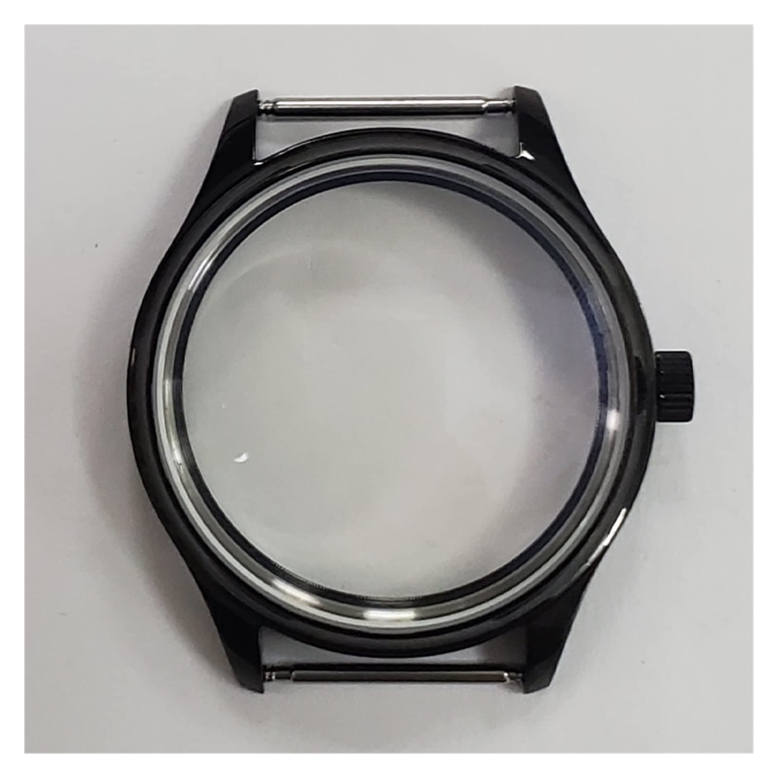 YANGQI yaoqijie Watch Case Sapphire Glass PVD Black Manual Winding Movement 316L Stainless Steel Bomax Marina 44mm Compatible With ETA6497 / 6498 L2 lasting