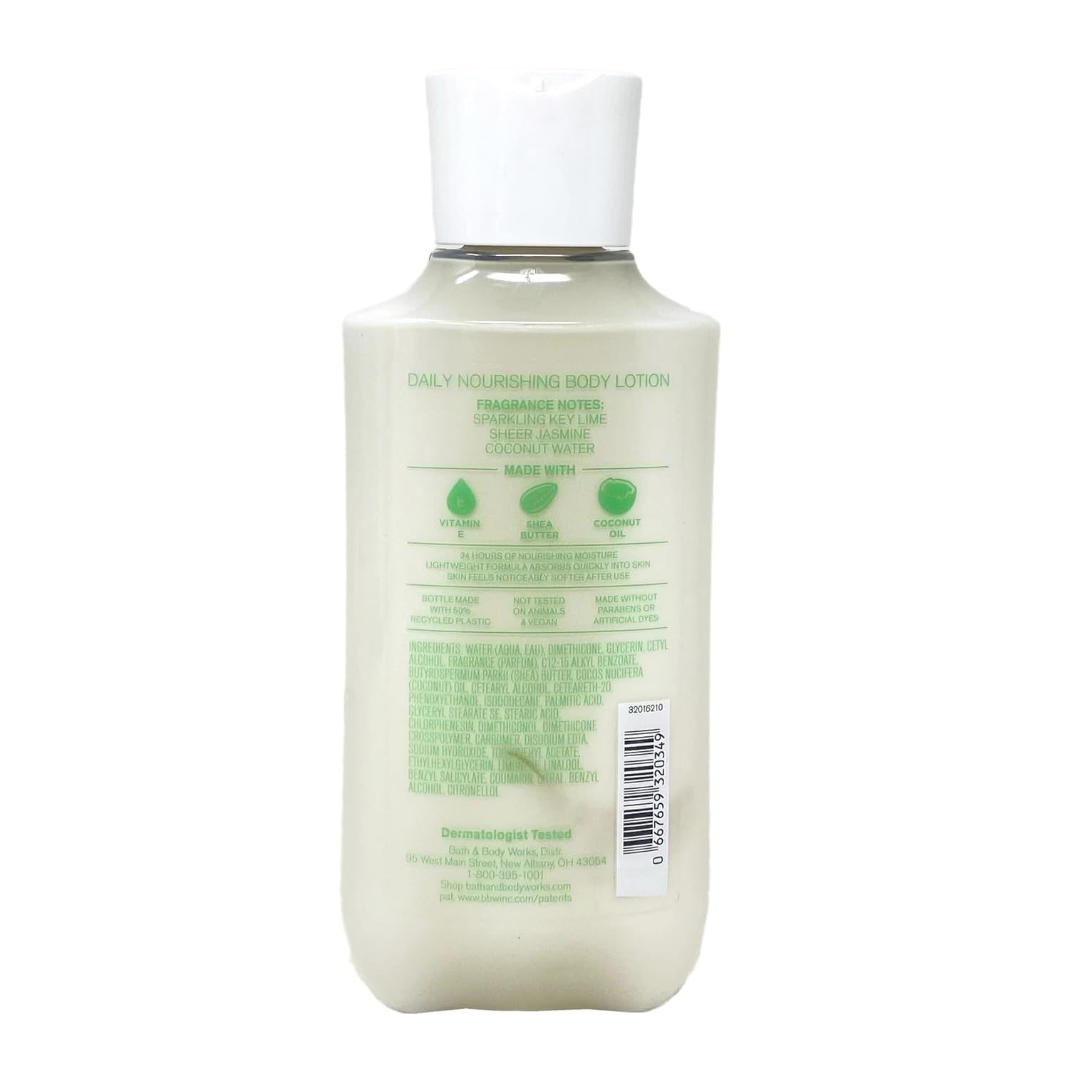 Bath & Body Works Coconut Lime Verbena Deluxe Gift Set - Body Cream, Fragrance Mist, Body Wash and Body Lotion - with a Natural Oats Bar Soap - Full Size