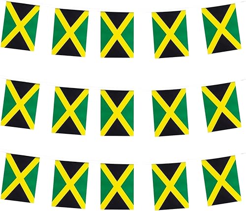 Miniatura 25 de Bandera de Costa Rica Bandera Costarricense, Banderas de Costa Rica de Cuerda Pequeña Mini Banderín de Banderas Costarricenses, Usadas para Fiestas