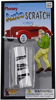 Treasure Gurus Funny Car Scratch Prank Auto Decal Practical Joke Novelty Truck SUV Sticker