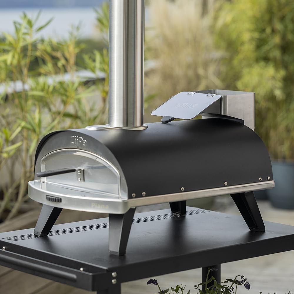 ZiiPa • Distributeur de Pellets • Donato • Adapté à Nos Fours Piana Pellets • Cuisson en Continue • Approvisionnement Constant • 45 Min d'Autonomie