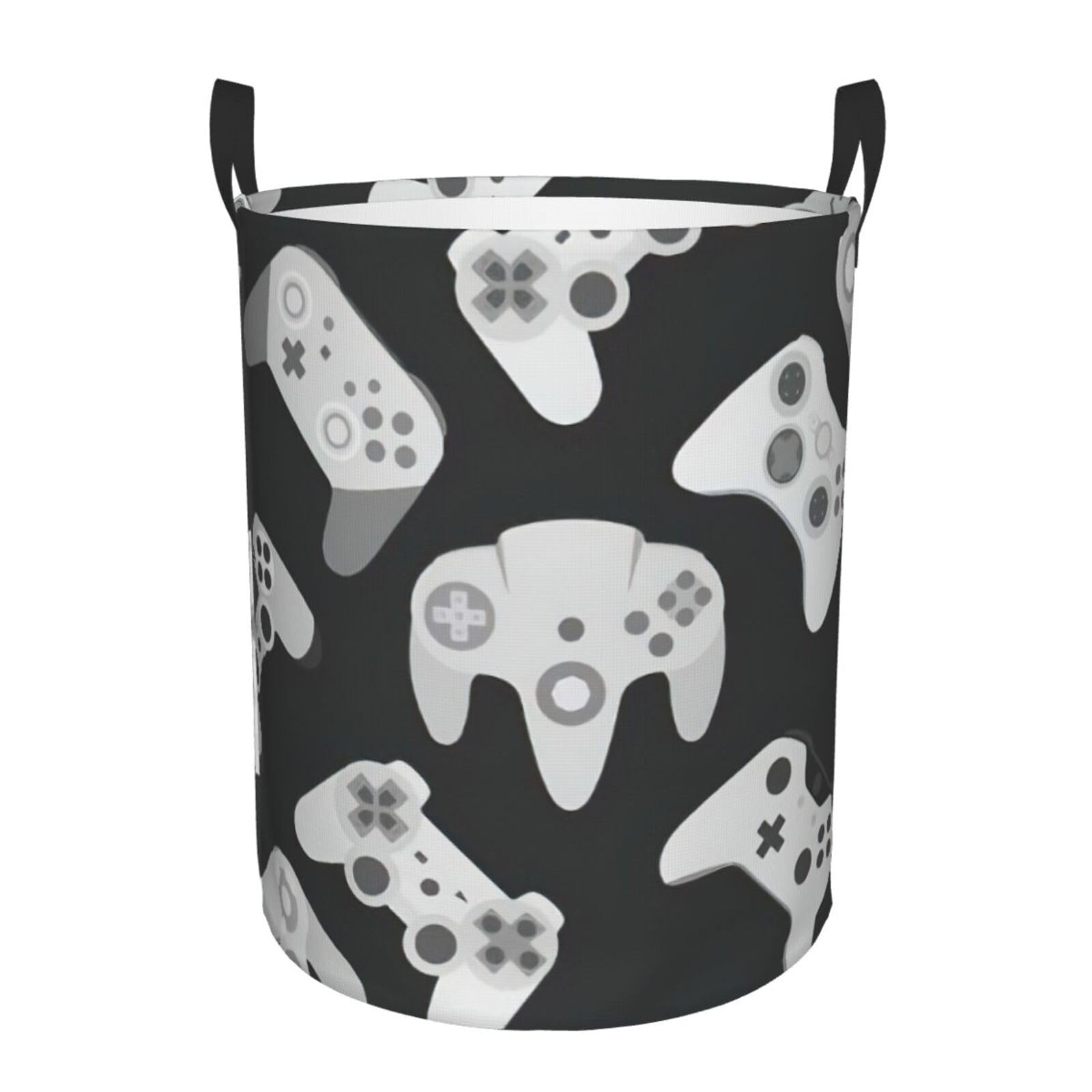 Panier à linge manette de jeu grand format pour chambre