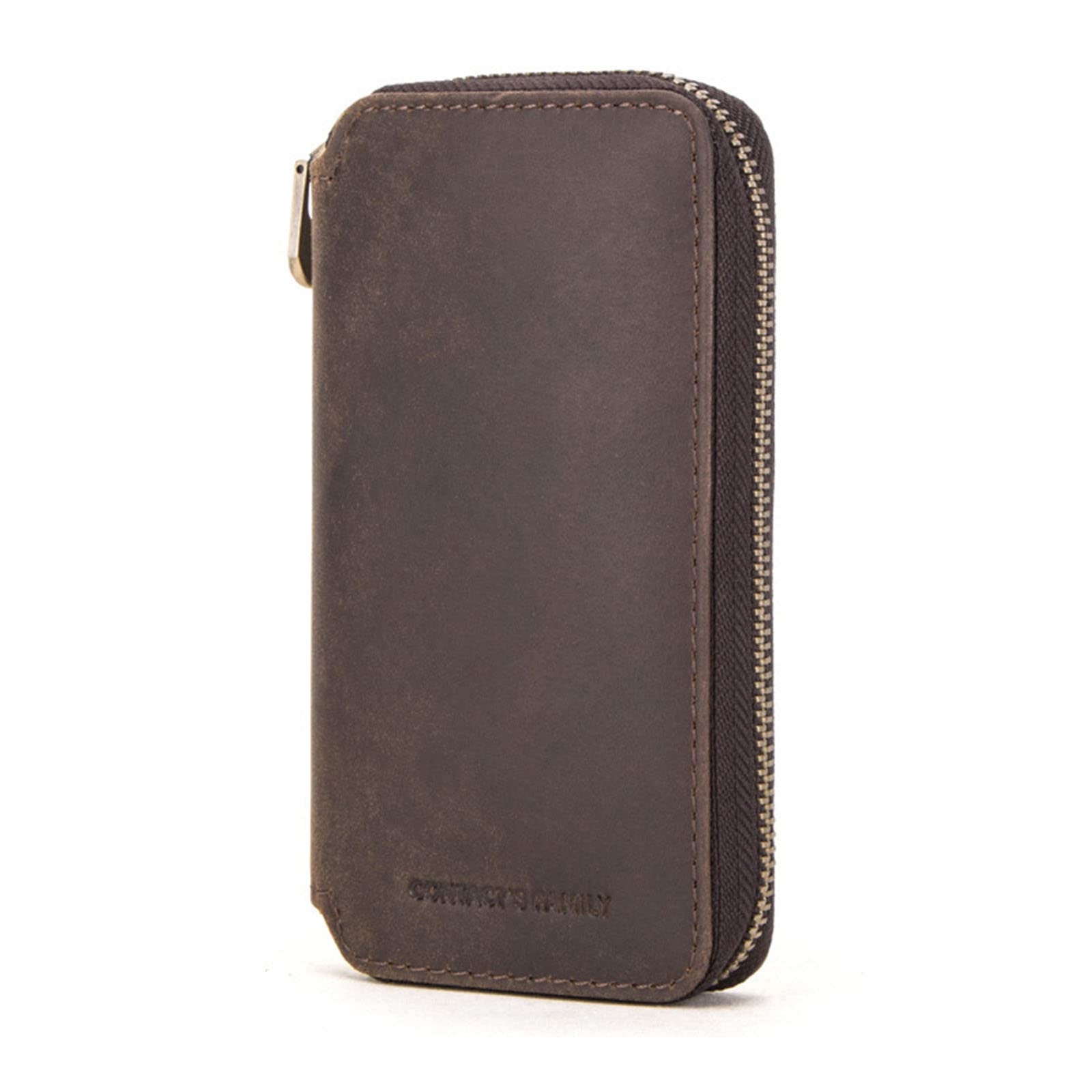 YWLUUOO Premium Watch Pouch Storage Bag for Case Leather 2 Slots Portable Travel Watch Leather Pouch Bag for Couple Wat for Women Men Travel