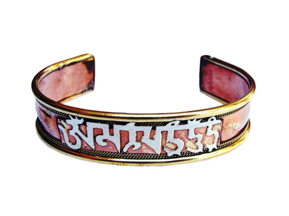 Brass/Copper Healing Bracelet For Prayer & Meditation Adjustable Size- Premium Quality