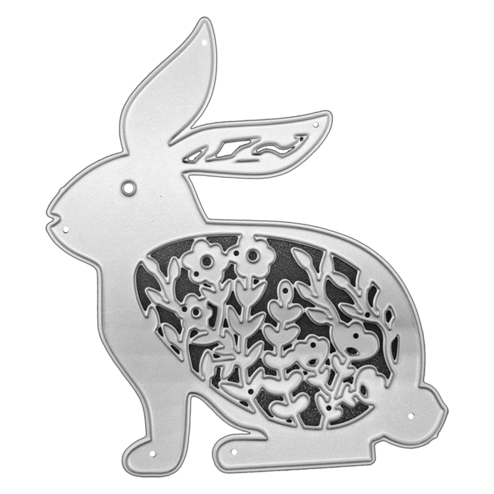 Tsophreniq Delicate Easter Cutting Dies Easter Theme Embossing Script Dies Stencils for Scrapbooking Diary Embellishments Cut for Card Making