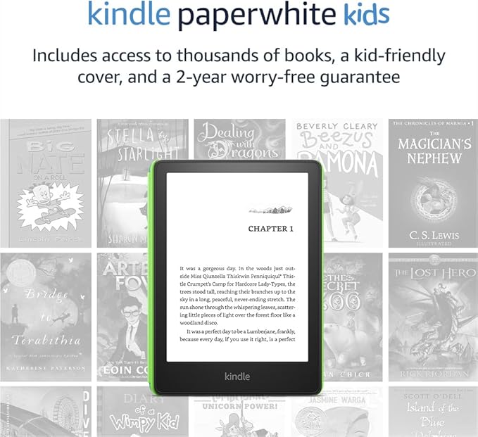Kindle Paperwhite Kids (16 GB) Made for reading access