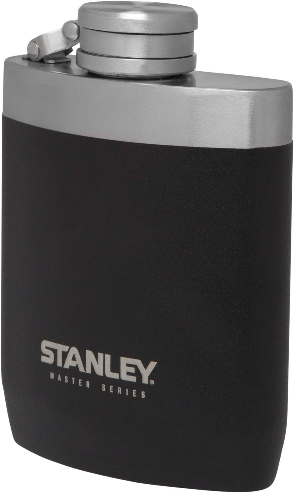 STANLEY Master Stainless Steel Vacuum Insulated Spirits Flask, Foundry Black, 0.24 Litre